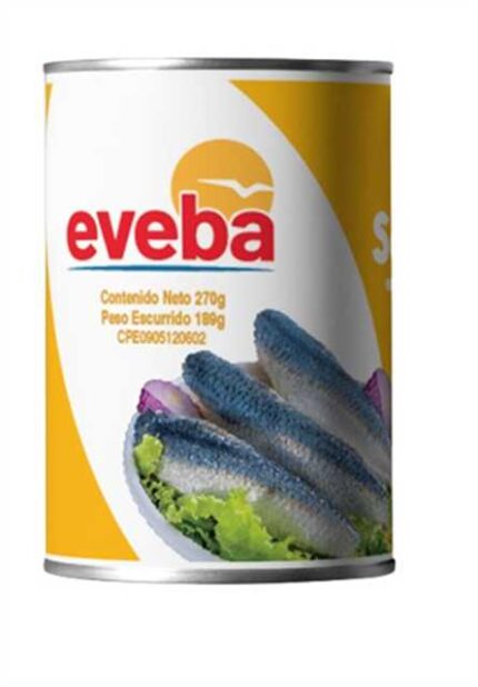 SARDINA EN ACEITE VEGETAL 24 X 170 GR